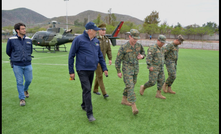 Ejército se suma a labores de reconstrucción en Monte Patria