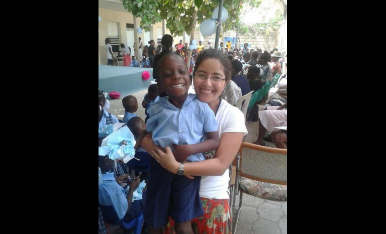 Ovallina desde Haití relata su  experiencia como voluntaria social