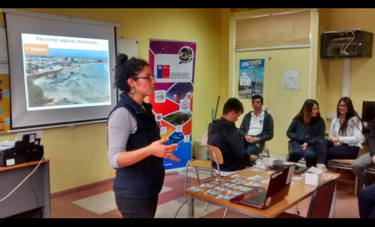 Realizan talleres científicos en  el Colegio Raúl Silva Henríquez 
