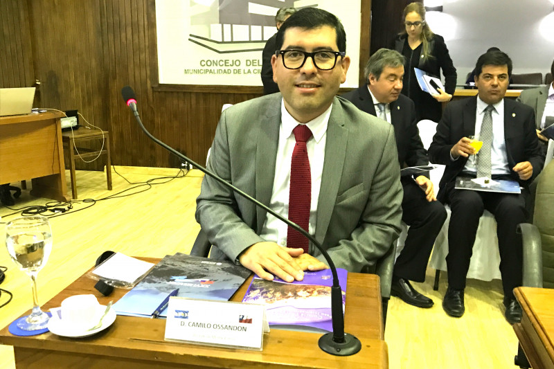 Camilo Ossandón, alcalde, Monte Patria 