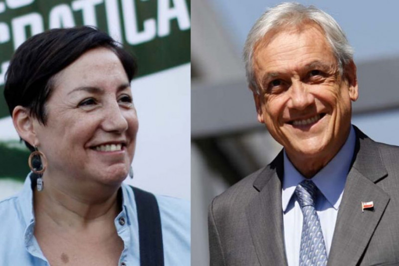 Beatriz Sánchez y Sebastián Piñera van por el sillón presidencial 