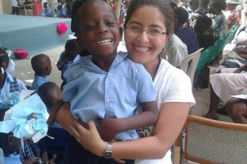 Ovallina desde Haití relata su  experiencia como voluntaria social