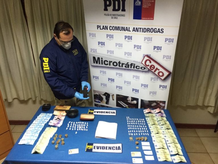 PDI desarticula supermercado de la droga en Ovalle