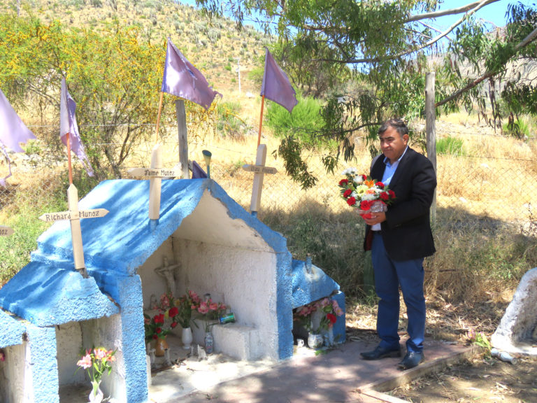 La jornada conmemorativa de ese fatídico día se desarrolló en el asentamiento donde antiguamente estaba Pueblo Nuevo. Ahí se recordaron a las víctimas y lo que fue esa localidad antes de la destrucción completa.