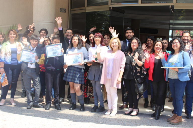 Participaron estudiantes de 5° básico a 4° medio de colegios municipales y particulares subvencionados de la región