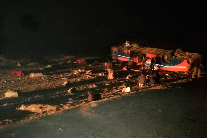 Imagen del accidente