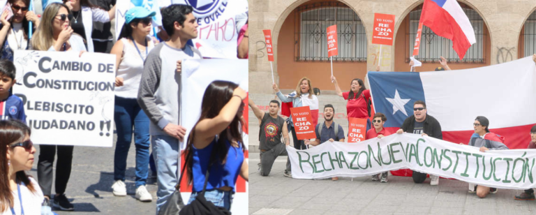 Los comandos por el Rechazo y el Apruebo comenzarán con intervenciones en diferentes puntos de la provincia.