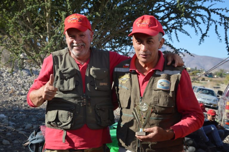 Walton Boyd Portilla (izq) fue fundador del Club Caza y Pesca Los Cauques del Limarí