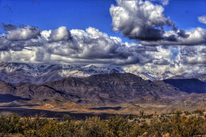 Cordillera nevada en Combarbalá (Créditos fotografía: Diland Castro)
